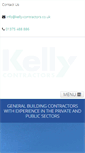 Mobile Screenshot of kelly-contractors.co.uk